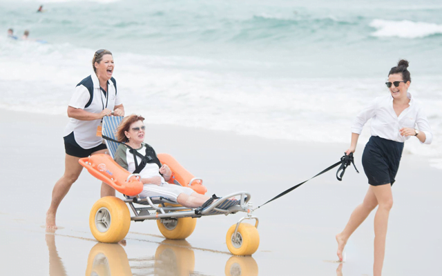 Drijvende strand rolstoel - Afbeelding 5