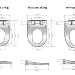 Douche wc Dib U850R – bidet - Afbeelding 4