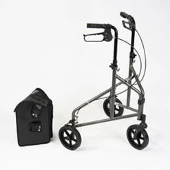 3 wiel rollator - aluminium - zilver - Afbeelding 3