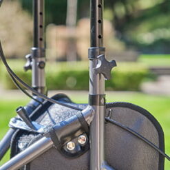 3 wiel rollator - aluminium - zilver - Afbeelding 6