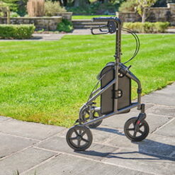 3 wiel rollator - aluminium - zilver - Afbeelding 8