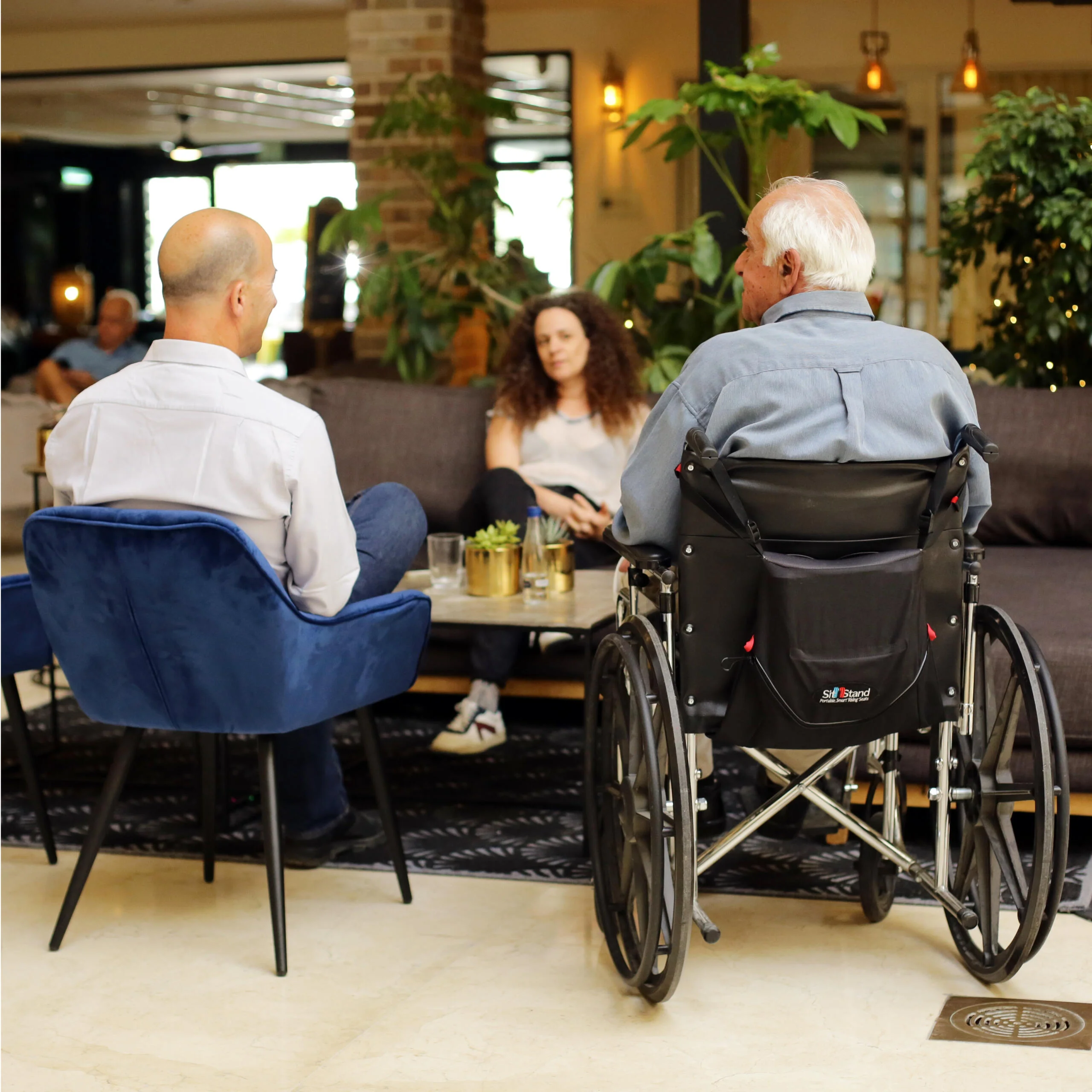 SitnStand voor rolstoelen - Afbeelding 4