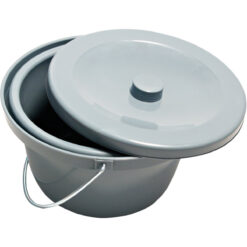 Commode stoel - toilet stoel - 130 kg draaggewicht - Afbeelding 6