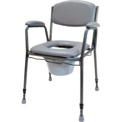 Commode stoel - toilet stoel - 130 kg draaggewicht - Afbeelding 3