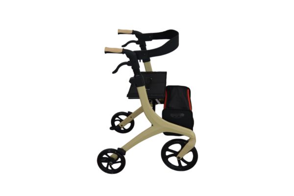 Homecare Rollator – Lichtgewicht Design <span class="product-subtitle"> - Inclusief Rugleuning en Opbergtas - Tot 136 kg</span>