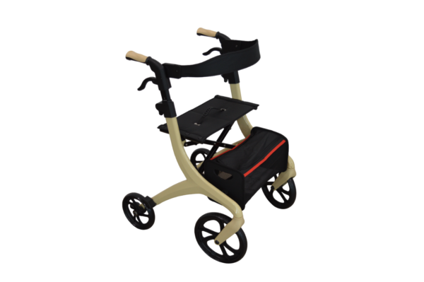 Homecare Rollator – Lichtgewicht Design <span class="product-subtitle"> - Inclusief Rugleuning en Opbergtas - Tot 136 kg</span>