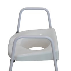 Toiletframe met Zitting en Hygiëne Uitsparing – Optimaal Comfort en Ondersteuning - Afbeelding 3