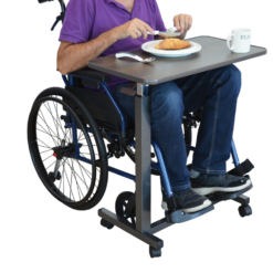 Luxe tafel op wielen (verstelbaar) - Afbeelding 4