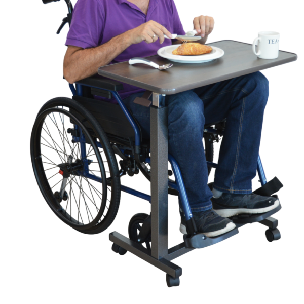 Luxe tafel op wielen (verstelbaar)