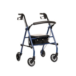 Homecare Rollator – Staal – Tot 136 kg