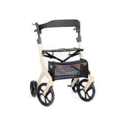 Homecare Rollator – Lichtgewicht Design <span class="product-subtitle"> - Inclusief Rugleuning en Opbergtas - Tot 136 kg</span>