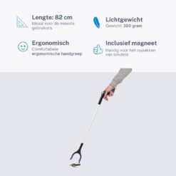 Alternative view of Homecare Pro Grijper met Magneet – Grijpstok voor Ouderen en Invaliden – 82 cm