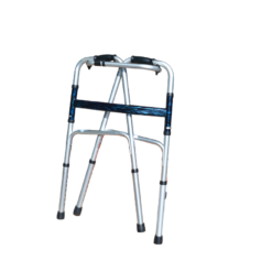 Homecare  Opvouwbaar Looprek – In Hoogte verstelbaar en Tot 136 kg - Compact en Handig voor Dagelijks Gebruik - Afbeelding 4