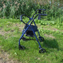Homecare Rollator – Staal – Tot 136 kg - Afbeelding 10