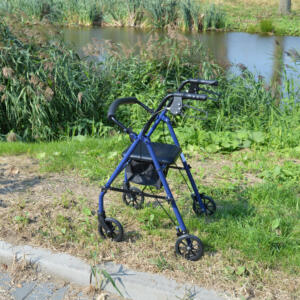 Homecare Rollator – Staal – Tot 136 kg