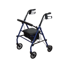 Homecare Rollator – Staal – Tot 136 kg - Afbeelding 3