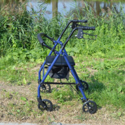 Homecare Rollator – Staal – Tot 136 kg - Afbeelding 11