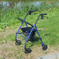 Homecare Rollator – Staal – Tot 136 kg - Afbeelding 12