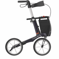 Alternative view of Panda Royal carbon fibre rollator