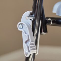 Opvouwbare Toiletstoel / Opvouwbare Postoel lichtgewicht - Grijs - Afbeelding 10