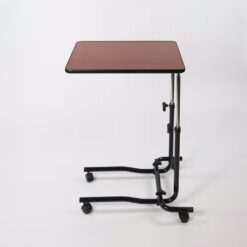 Verstelbare Bedtafel Op Wielen - Bruin - Afbeelding 2