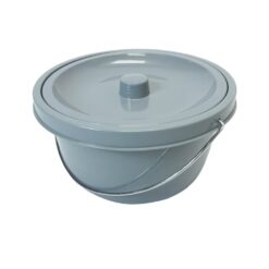 Opvouwbare Toiletstoel / Opvouwbare Postoel lichtgewicht - Grijs - Afbeelding 3