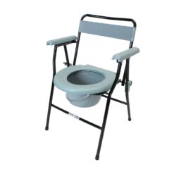 Alternative view of Opvouwbare Toiletstoel / Opvouwbare Postoel lichtgewicht - Grijs