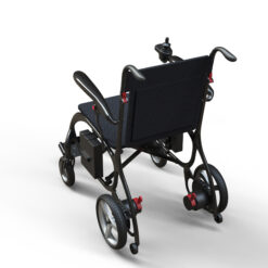 Lichtgewicht opvouwbare elektrische rolstoel - 12,5 kg - Carbon - Afbeelding 9