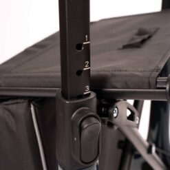 Homecare premium lichtgewicht 5,4 kg - carbon rollator - 150 kg draaggewicht - Opvouwbaar - blauw - Afbeelding 11