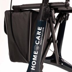 Homecare premium lichtgewicht 5,4 kg - carbon rollator - 150 kg draaggewicht - Opvouwbaar - blauw - Afbeelding 9