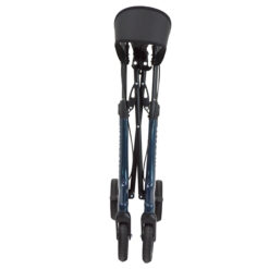 Homecare premium lichtgewicht 5,4 kg - carbon rollator - 150 kg draaggewicht - Opvouwbaar - blauw - Afbeelding 6