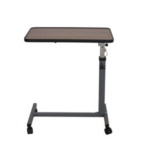 Kantelbare bedtafel op wielen (verstelbaar)