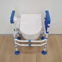 Toilet frame met zuignappen & toiletpot bevestiging - Afbeelding 6