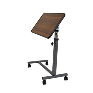 Kantelbare bedtafel op wielen (verstelbaar)