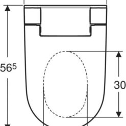 Geberit AquaClean Alba - toiletsysteem wand-wc - Afbeelding 4