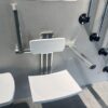 Luxe douchestoel voor aan de wand