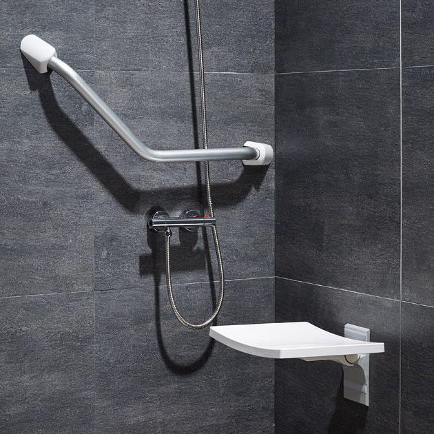 Wandbeugel 135 graden - aluminium