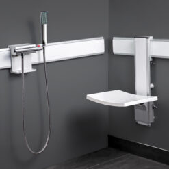 Luxe douchestoel voor aan de wand - Afbeelding 5