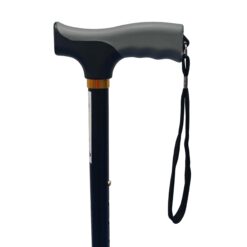 Alternative view of Opvouwbare wandelstok - Verstelbaar 78 t/m 88 cm (Zwart)