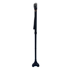 Opvouwbare wandelstok - Verstelbaar 78 t/m 88 cm (Zwart) - Afbeelding 4