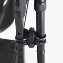 Rollator Homecare – Dubbel opvouwbaar- Rood (5,8 kg) - Afbeelding 12