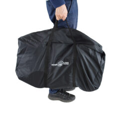 Rollator Homecare – Dubbel opvouwbaar- Rood (5,8 kg) - Afbeelding 16