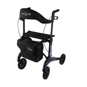 Homecare lichtgewicht Rollator van 5,8 kg – Carbon rollator tot 150 kg draaggewicht – Dubbel opvouwbaar en inclusief reistas - Blauw Homecare lichtgewicht Rollator van 5,8 kg – Carbon rollator tot 150 kg draaggewicht – Dubbel opvouwbaar en inclusief reistas - Blauw