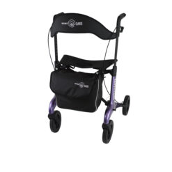 Rollator Homecare – Dubbel opvouwbaar- Paars (5,8 kg) - Afbeelding 8