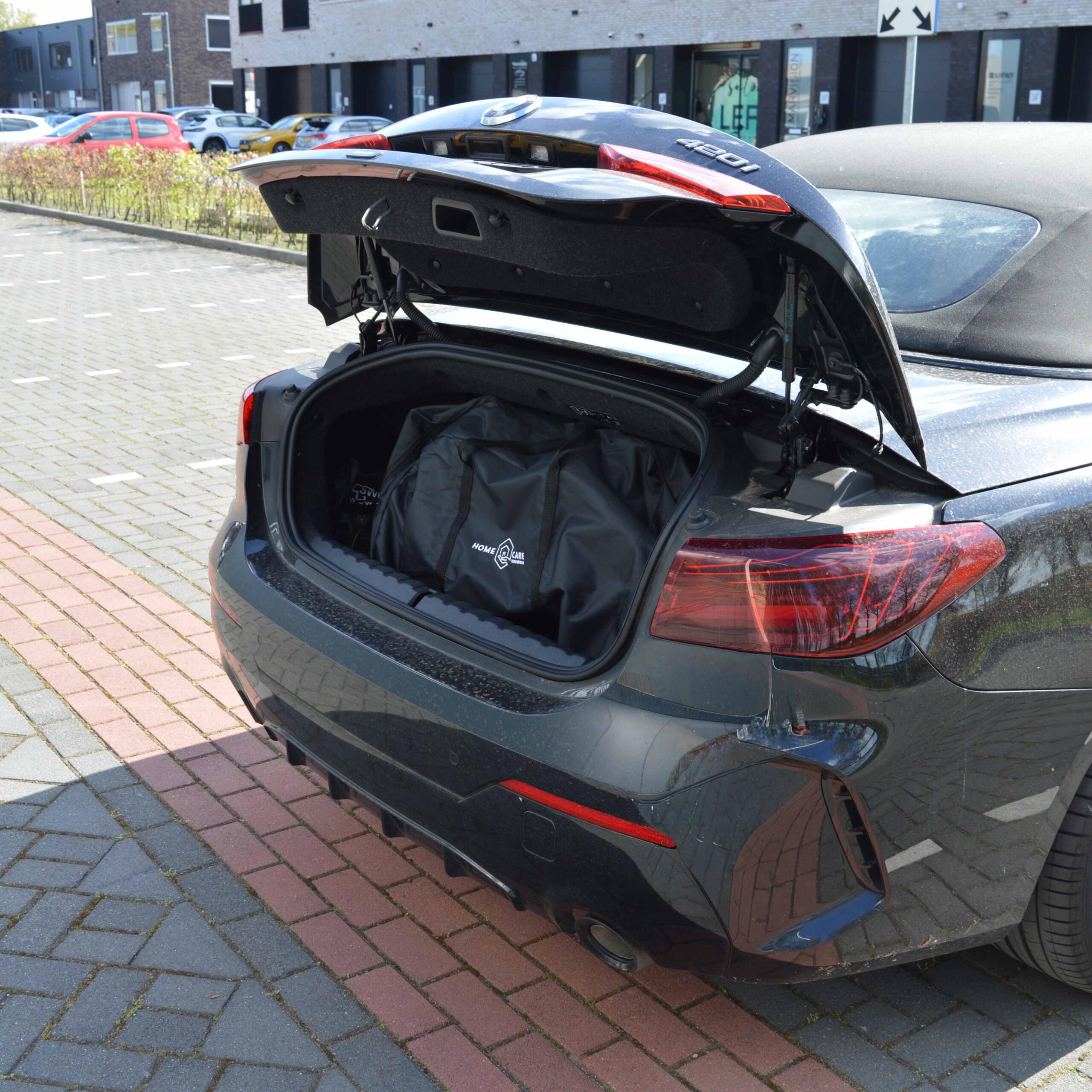 Rollator Homecare – Dubbel opvouwbaar- Rood (5,8 kg) - Afbeelding 7