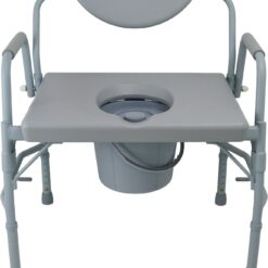 Alternative view of HomeCare Innovation XXL toiletstoel / postoel – bariatrisch – tot 450 kg – in hoogte verstelbaar – met emmer en deksel