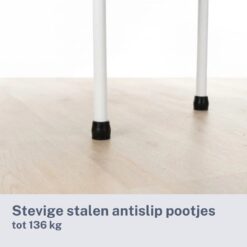 Homecare Innovation Bedbeugel met steunpoten – Bedsteun / opstahulp voor bed – In hoogte verstelbaar – Tot 136 kg - Afbeelding 6