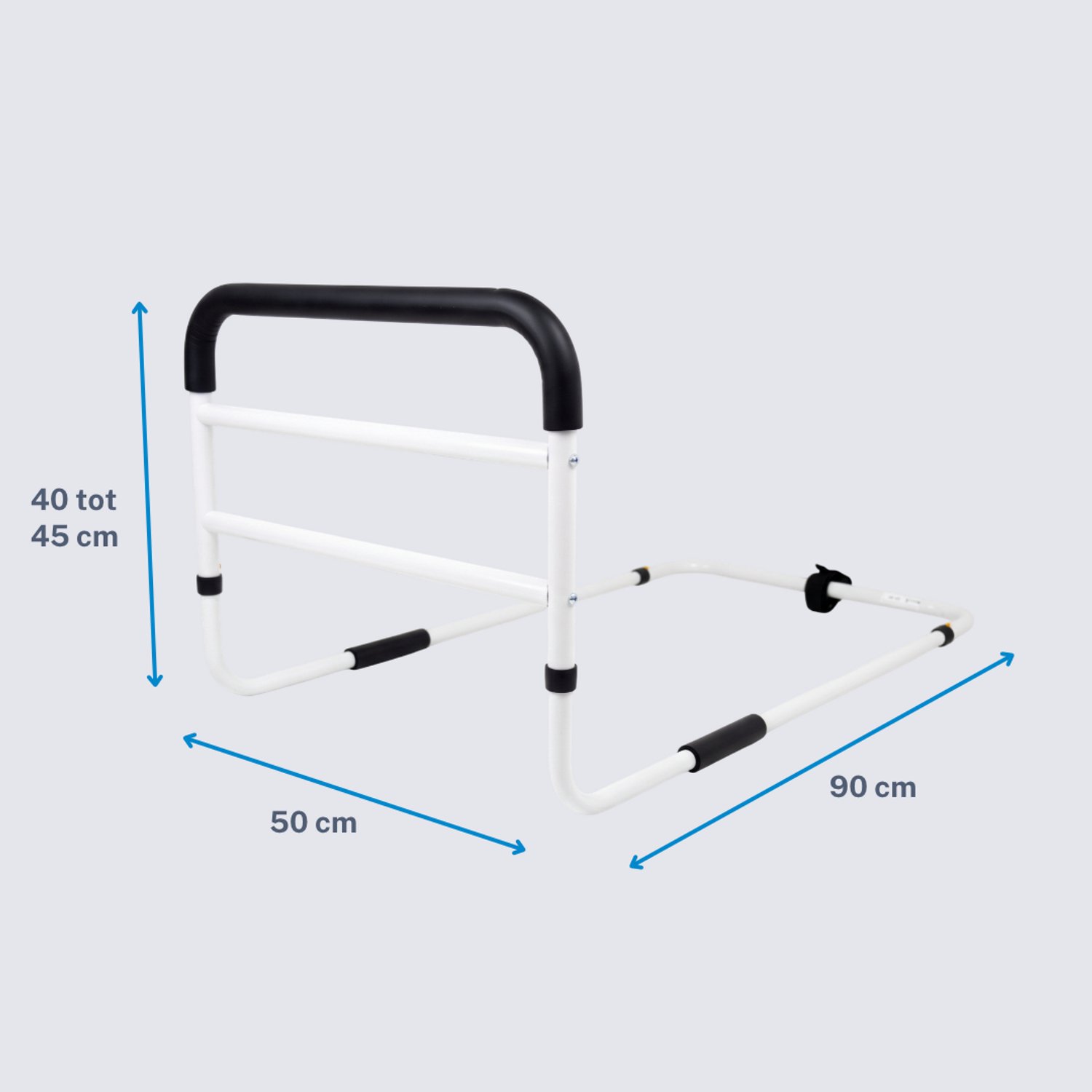 Homecare Innovation Bedbeugel met bevestigingsriem – Bedsteun / opstahulp voor bed – Montage zonder gereedschap – Tot 136 kg - Afbeelding 3