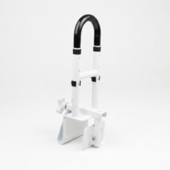 Homecare Innovation Badrandgreep – Badbeugel met klem – In hoogte verstelbaar 48-58 cm – Zachte grip – Zonder boren – Tot 136 kg