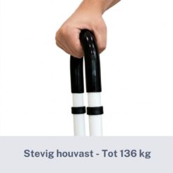 Alternative view of Homecare Innovation Badrandgreep – Badbeugel met klem – In hoogte verstelbaar 48-58 cm – Zachte grip – Zonder boren – Tot 136 kg